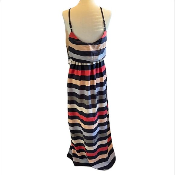 BCBGeneration Sleeveless Striped Maxi Dress - Picture 8 of 15